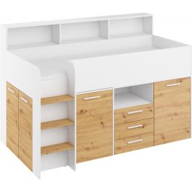 Neo-356 fehér leesésgátlós gyerekágy