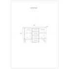 Nor-787 komód sonoma tölgy