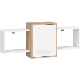 Nor-078 fehér fali polc