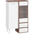 Nor-223 fehér könyvespolc