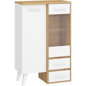 Nor-226 fehér könyvespolc