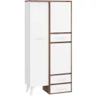 Nor-398 fehér gardrób