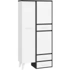 Nor-400 fehér gardrób