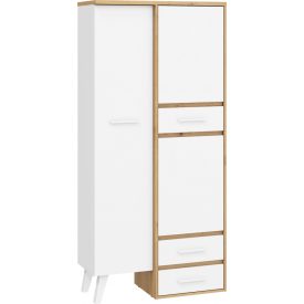 Nor-401 fehér gardrób