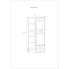 Nor-402 fehér gardrób