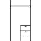 Par-414 gardrób bútor