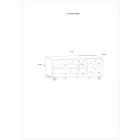 Pax-659 görgős dohányzóasztal