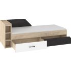 Pax-137 ágyneműtartós ágy 90x200