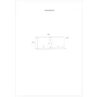 Pax-184 kicsi fali polc