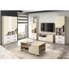 Pax-242 tölgy könyvespolc