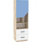 Pax-251 tölgyfa könyvespolc