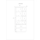 Pax-271 könyvespolc