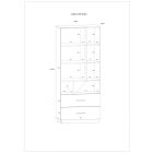 Pax-272 könyvespolc