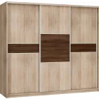 Pue-438 tolóajtós ruhásszekrény