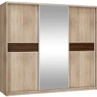 Pue-443 tolóajtós polcos szekrény