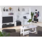 Rac-962 fehér könyvespolc