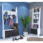 Rac-962 fehér könyvespolc