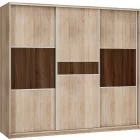 Ric-453 ruhásszekrény tolóajtós