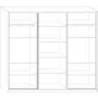 Ric-456 tolóajtós gardrób