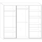 Ric-457 tolóajtós gardrób