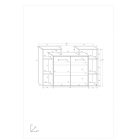 Rio-585 tölgy komód