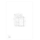 Rio-568 tölgy komód