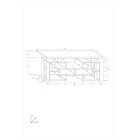 Rio-681 modern dohányzóasztal