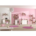 Rio-595 tölgy könyvespolc