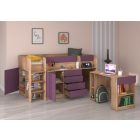 Smi-372 gyerek emeletes ágy íróasztallal