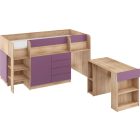 Smi-372 gyerek emeletes ágy íróasztallal