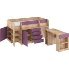 Smi-372 gyerek emeletes ágy íróasztallal