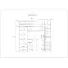 Smy-385 gyerekágy leesésgátló