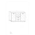 Sol-864 komódok nappaliba