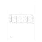 Sve-884 széles komód