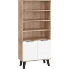 Sve-668 tölgyfa könyvespolc