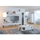 Sve-484 magasfényű fehér gardróbszekrény