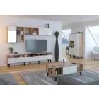 Sve-489 magasfényű fehér gardróbszekrény