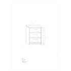 Sza-023 cipős szekrény