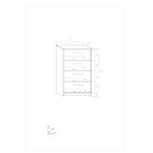 Sza-028 billenős cipősszekrény