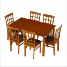 6 személyes fix étkezőgarnitúra T10178