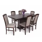 Favázas étkezőszék dió T14916