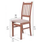 Éttermi szék  Delta T15006