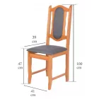 Ebédlő székek olcsón Éger T15014-2-4726