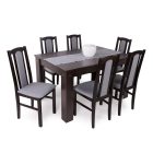 Favázas étkező szék Sophia wenge T15072