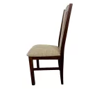 Favázas étkező szék sötét dió T15080