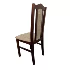 Favázas étkező szék sötét dió T15080