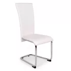 Fémlábas szék fehér T15094