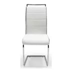 Fémlábas szék fehér T15096