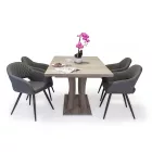 Fa asztallapos étkező asztal fix San remo tölgy T15123-1-62