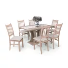 Fa asztallapos étkező asztal fix San remo tölgy T15123-1-62